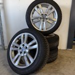17” Njord – V60 – 2x Bridst Blizzak / 2x Mich Alpine – 235/45 R17