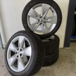 18” 5-spaaks Zilver – XC40 – Continental Winter contact – 215/55 R18