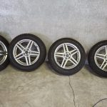 Gebruikte wintervelgenset goodyear  235/60/18